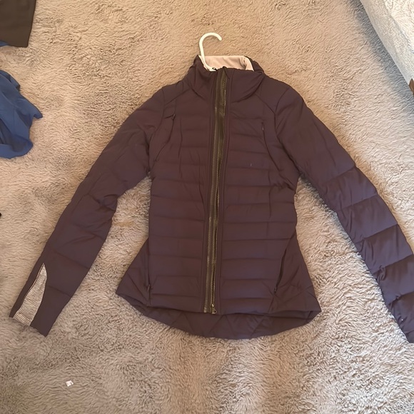 lululemon athletica Jackets & Coats Purple Lululemon Puffer Jacket Poshmark